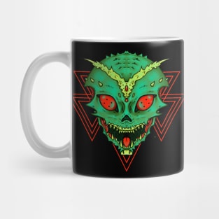 Insectoid Alien Geometry Mug